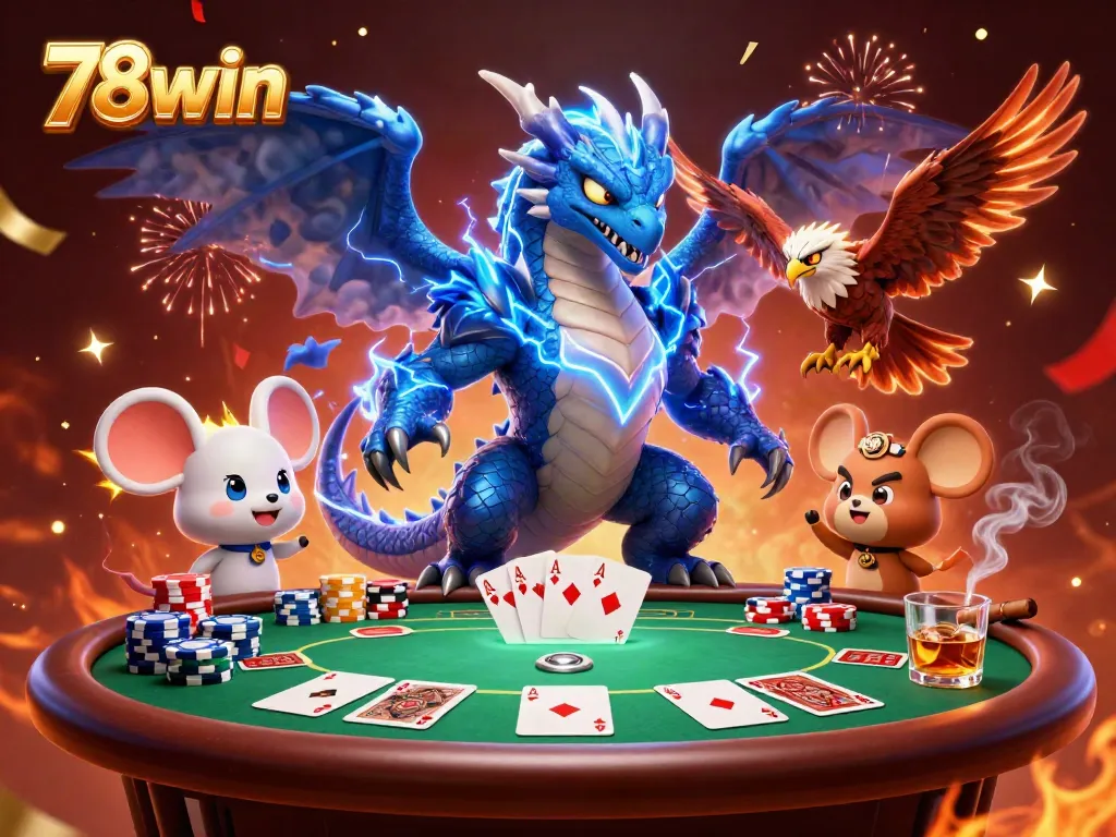 Engage in thrilling gameplay at 78win with dynamic casino elements and vibrant characters.