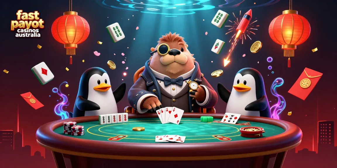 Experience fast payout casinos Australia with engaging poker in a vivid underwater scene.