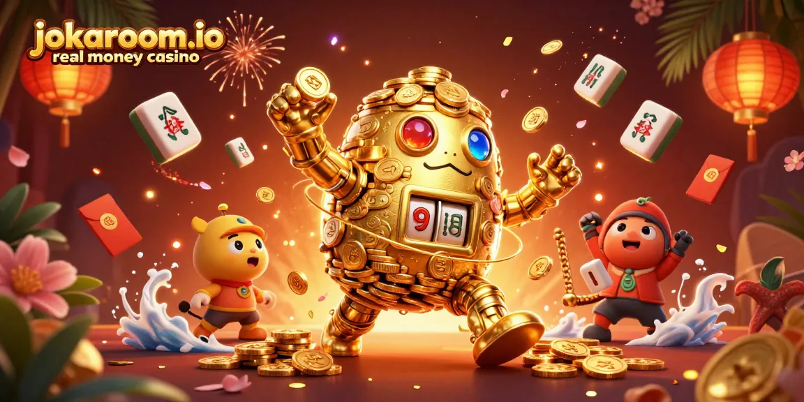 Experience the excitement at jokaroom.io real money casino with unique golden golems and rich gaming elements.